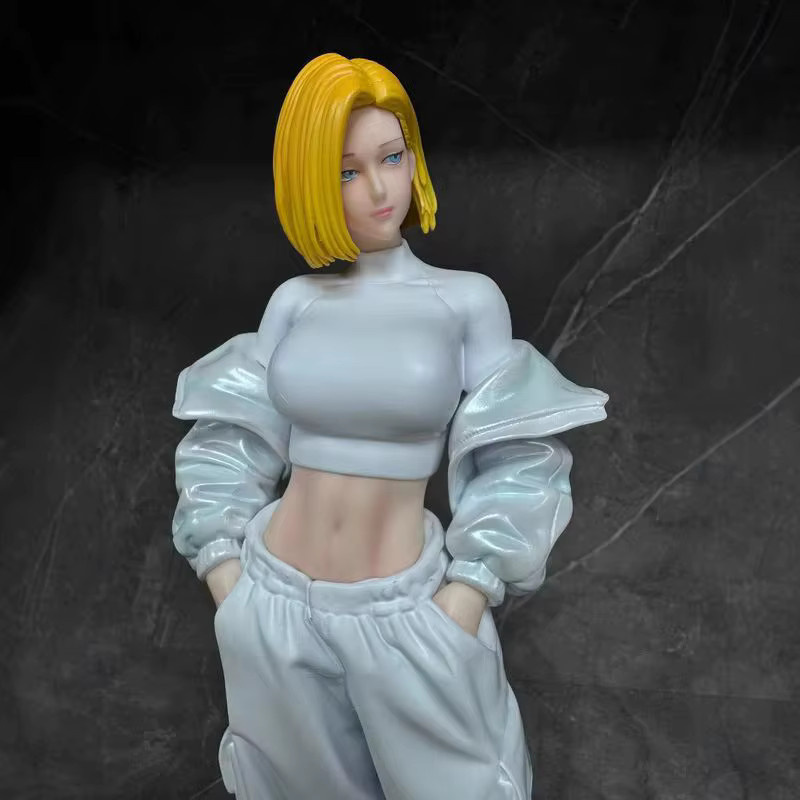 Bandai Dragon Ball Z Android 18 Anime Figur aus PVC als Sammelstatue und Modell für Erwachsene - Bild 2