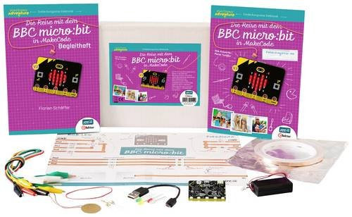 Joy-it Electronic Adventure micro:bit V2 Classroom Kit zum Programmieren und Lernen für Kinder ab 8 Jahren