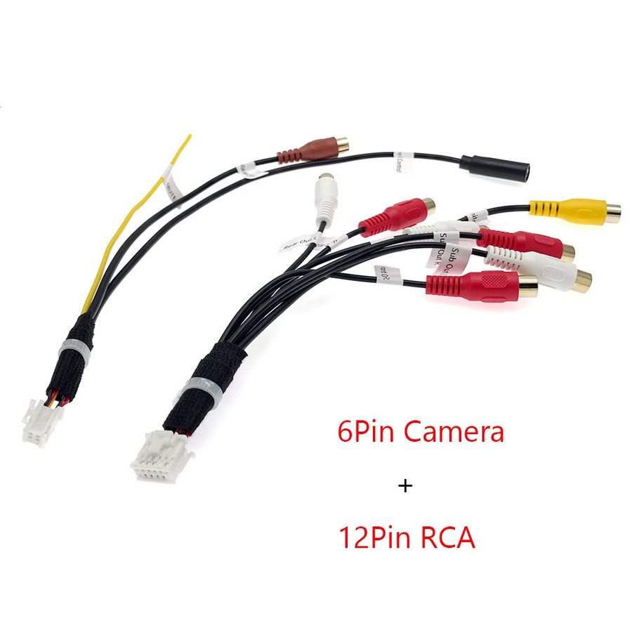 Pioneer Kabelbaum für Autoradio mit RCA, AUX und Mute-Kabel in Schwarz für DMH-160BT, 1700NEX, 1770NEX und W2770NEX - Bild 2