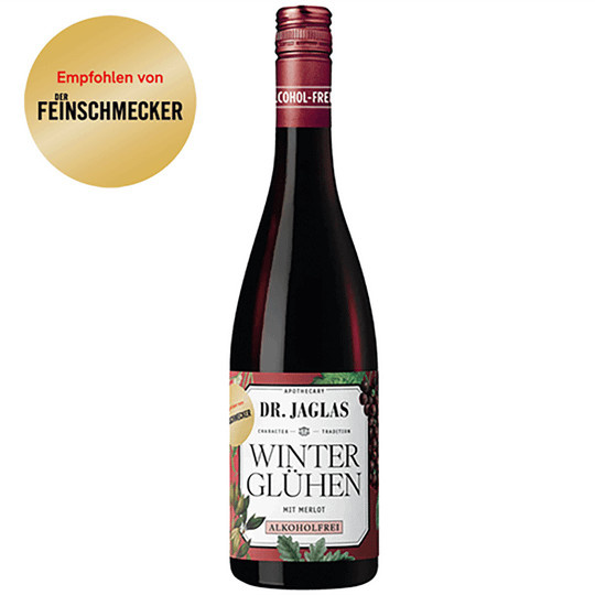 Dr. Jaglas, alkoholfreier Punsch, Merlot, 0,75 l - Bild 1