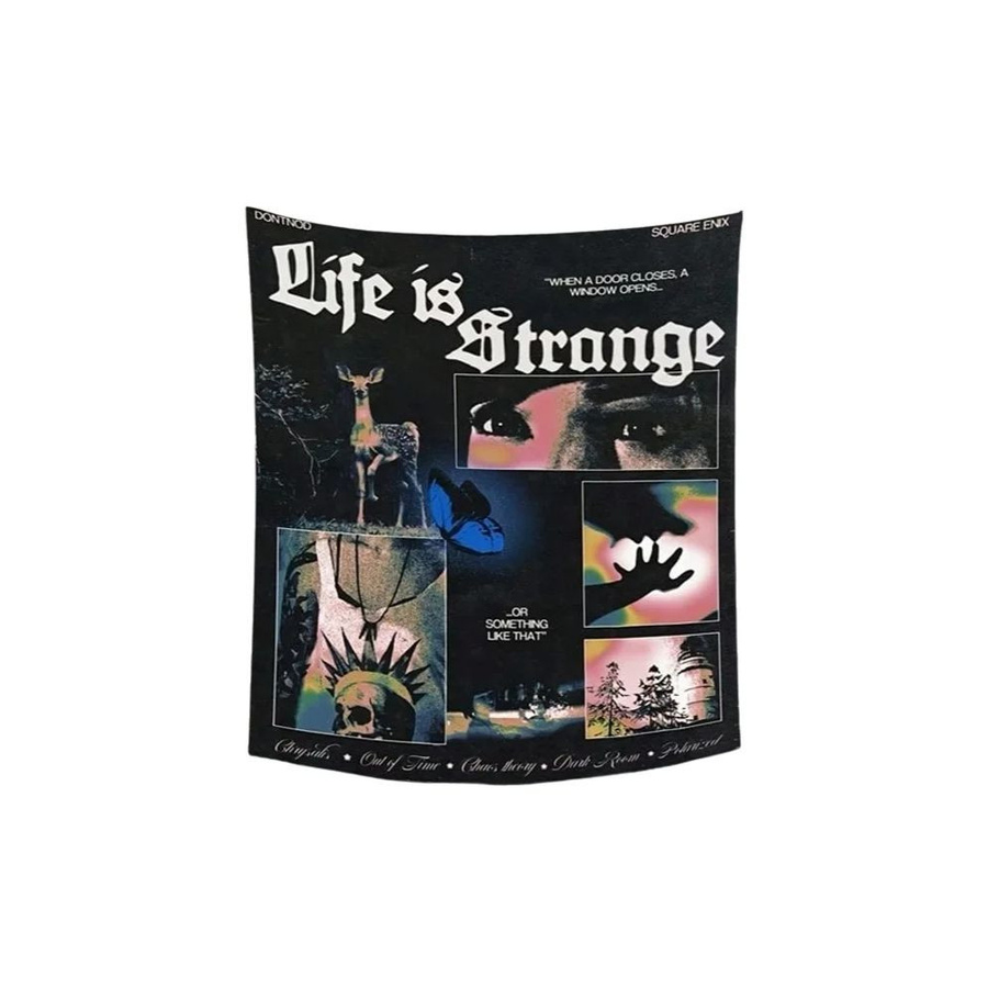 Life Is Strange Grunge Wandteppich aus Polyester, Wandbehang für Schlafzimmer und Wohnzimmer, B/H: 40 x 60 cm - Bild 2