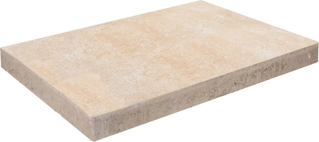 EHL Artano Bodenplatte in Sandstein-Optik mit Beton-Design, B/T/H: 60 x 40 x 4 cm - Bild 1