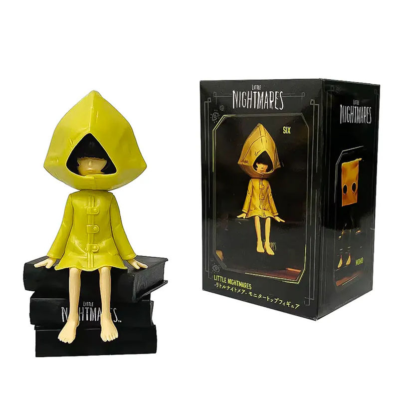 Bandai Little Nightmares Monitor Top Figuren Set vol.1-2 mit Mono, Six und Low in Mehrfarbig - Bild 4