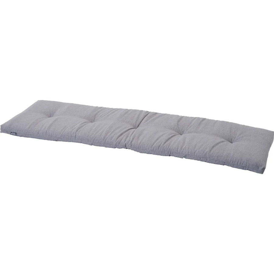 Siena Garden Banksitzkissen Comfort Grau mit Schaumstoff, B/T/H: 140 x 44 x 7 cm - Bild 2