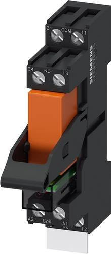 Siemens Steckrelais LZS:RT3A4R24 mit 1 Wechsler in Rot und Schwarz, 5er Pack - Bild 1