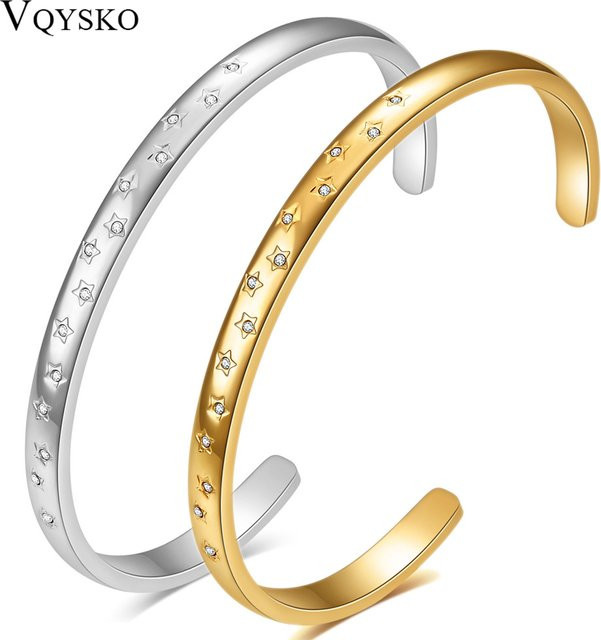 STERN Armband, Zirkon, Armreif, Damen - Bild 1