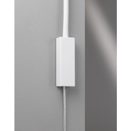 Fischer & Honsel LED-Wandspot Sten Weiß B/H: 4 x 61 cm, dimmbar und verstellbar - Bild 3