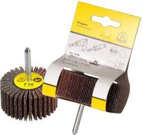 Klingspor KM 613 Schleifmopstifte Korn 60 Braun B/D/H: 80 x 30 x 6 mm - Bild 1