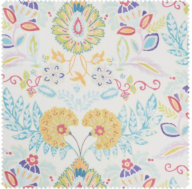 Globaltex Baumwoll-Stoff Goriel in Multicolor - Bild 1