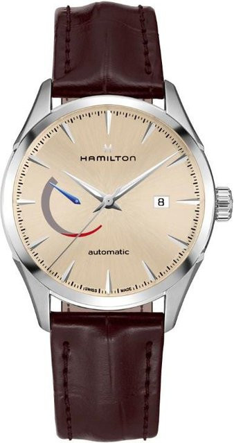 Hamilton Jazzmaster Armbanduhr, Automatik, Edelstahl, Beige, Herren - Bild 1