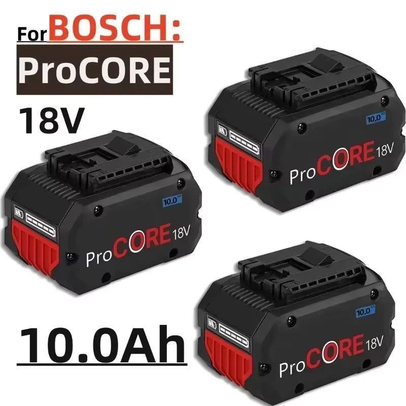 Bosch ProCORE Ersatzakku 2025-CORE18V 10000mAh für 18V Professional System Akku-Werkzeuge BAT609 BAT618 in Schwarz - Bild 1