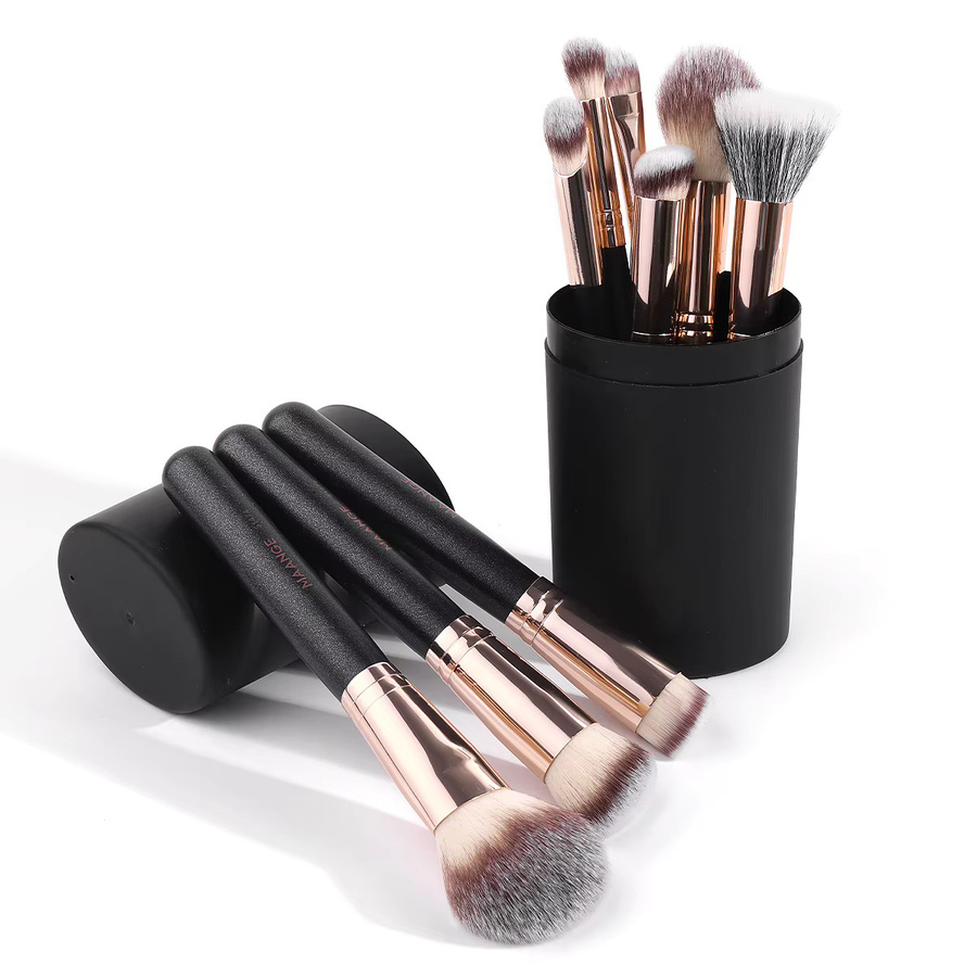 MAANGE Make-up-Pinsel-Set, 9-teilig, mit Aufbewahrungsbox - Bild 2