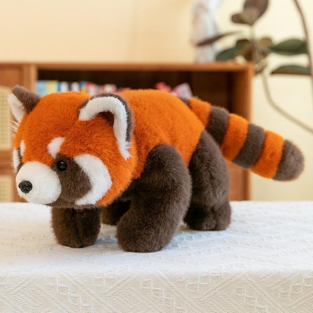 Joyful toys Roter Panda Fuchs Puppe Plüschtier, Rot, Bunt / Mehrfarbig - Bild 1