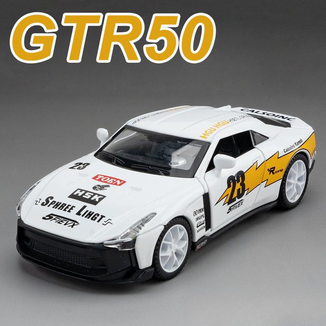 RMZ city GTR50 Lightning Track Edition Sportwagenmodell, 1:32, mit Licht und Sound - Bild 1