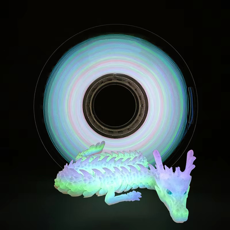 3D Maliang PLA Filament Regenbogen Leuchtend für FDM 3D-Drucker 1,75 mm 200 g - Bild 2