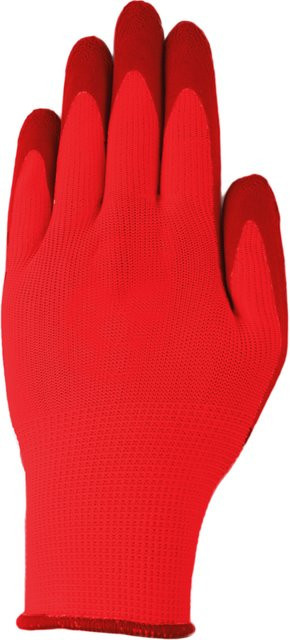 POWERTEC GARDEN Gartenhandschuhe 5er-Pack Polyamid in Rot, Größe M - Bild 1