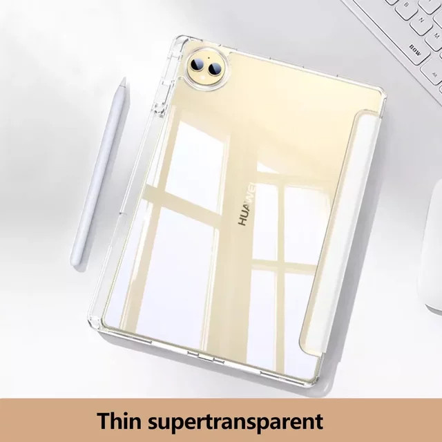 Schutzhülle für Huawei Matepad 12X 2024 12 Pro 12.2 Air 12 SE 11 11,5 S Air 11,5 11 PaperMatte Pro 11 10,4 Pro 10.8 Tablet Case in Grün Transparent - Bild 1