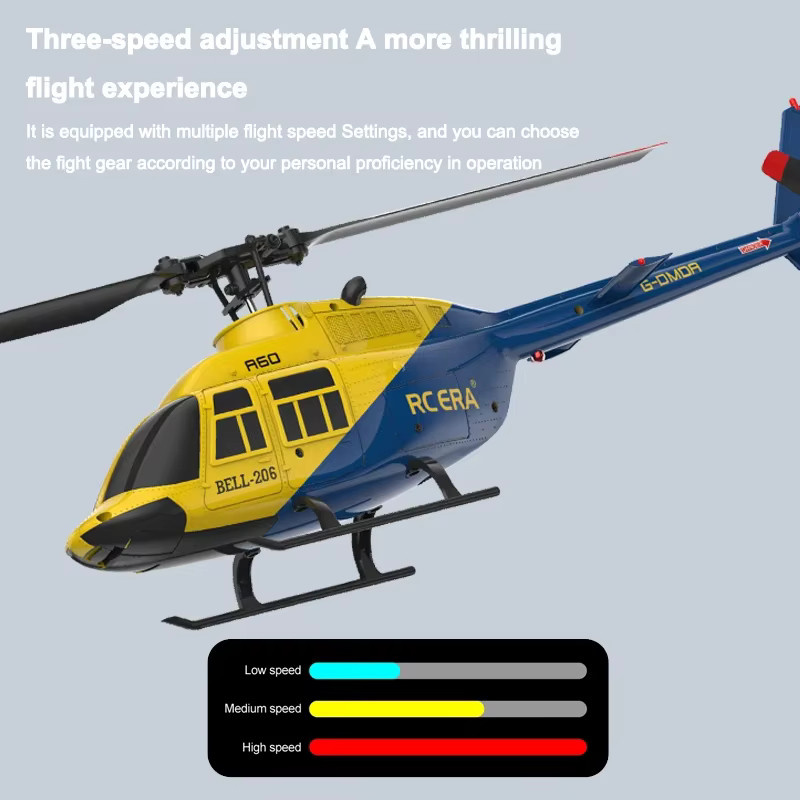RC ERA A60 RC Hubschrauber, 2,4G, 6-Achsen Gyroskop, 4CH, mit Fernbedienung - Bild 5