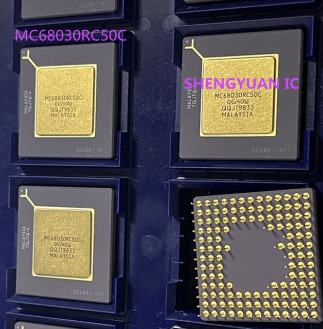 RONGXINYUAN MC68030RC50C MC68030 32-Bit Mikroprozessor 50 MHz in Gold - Bild 1