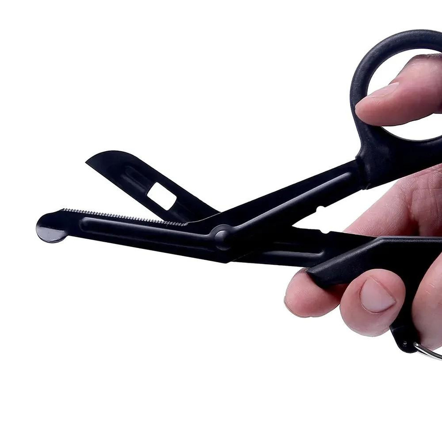 Happypilot Multifunktionale Notfallschere aus rostfreiem Stahl in Grün, 19 cm - Bild 2