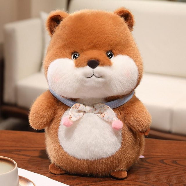 Yiran Health & Beauty Simulation Otter Stofftier Kissen, Plüschtier, 22cm - Bild 1