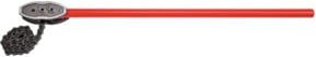 Rothenberger Ketten-Rohrzange HEAVY DUTY 4 Zoll in Rot aus Edelstahl und Stahl - Bild 1