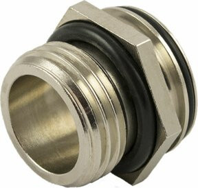 Riegler Adapter inklusive 2 Schrauben in Silber für die Serien FLUX BG1 und SYNTESI BG1 - Bild 1