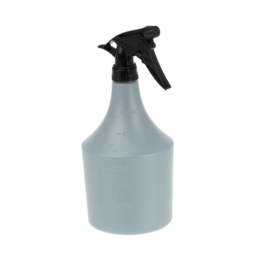 Relaxdays Sprühflasche aus Kunststoff in Grau und Schwarz mit verstellbarer Düse, 2er Set, B/T/H: 11 x 11 x 1,25 cm - Bild 2