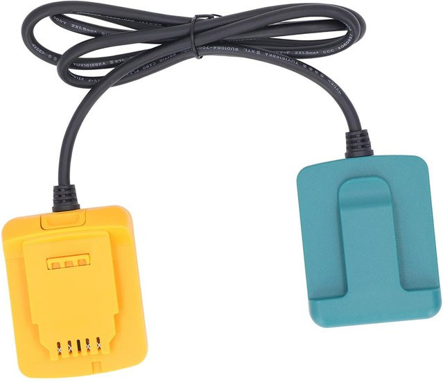 Makita BL1830 18V Akku-Verlängerungskabel mit Haken für DCB-Serie in Blau - Bild 1