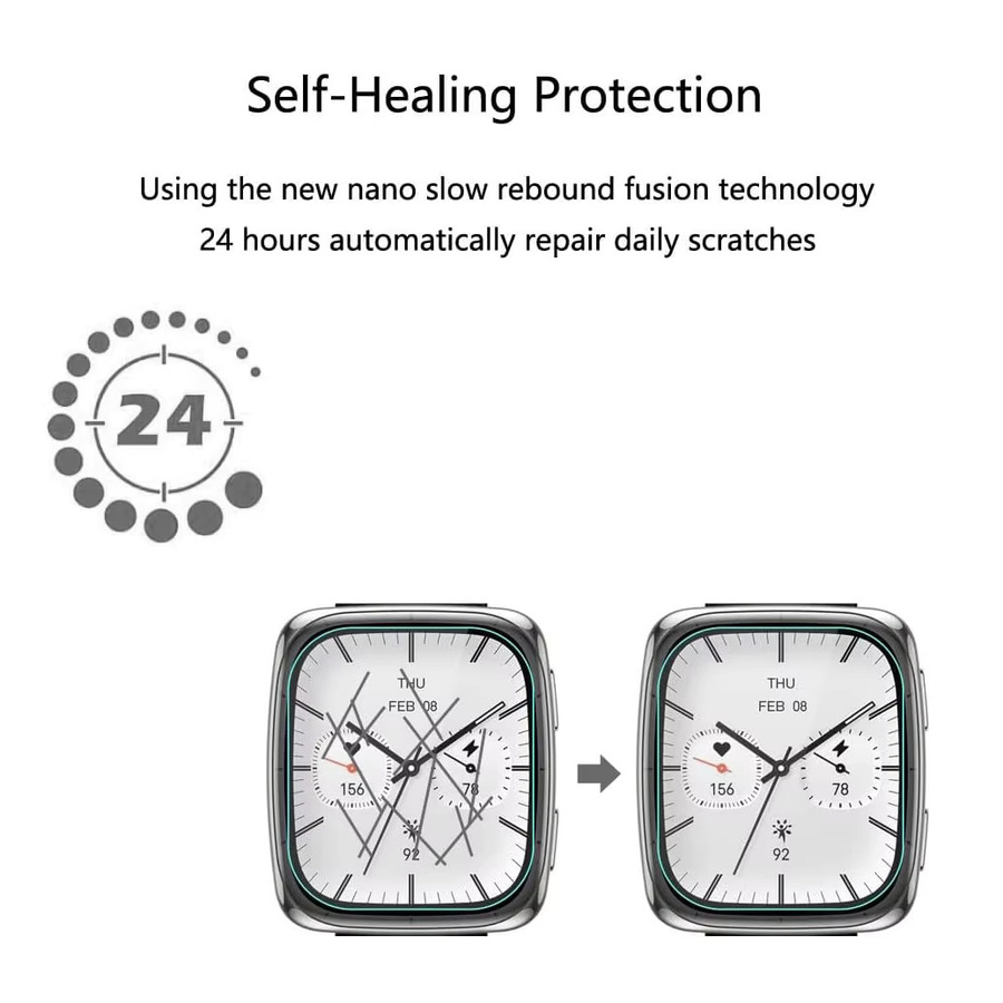 Amazfit Active 2 Hydrogel Film, transparent - Bild 2