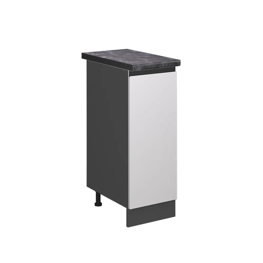 Vicco Apothekerschrank R-Line Medizinschrank für die Küche Weiß/Anthrazit B: 30 cm, H: 60 cm, T: 81,6 cm - Bild 2