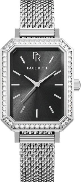 Paul Rich Damenuhr, Quarz, Edelstahl, Schwarz, 23 mm - Bild 1