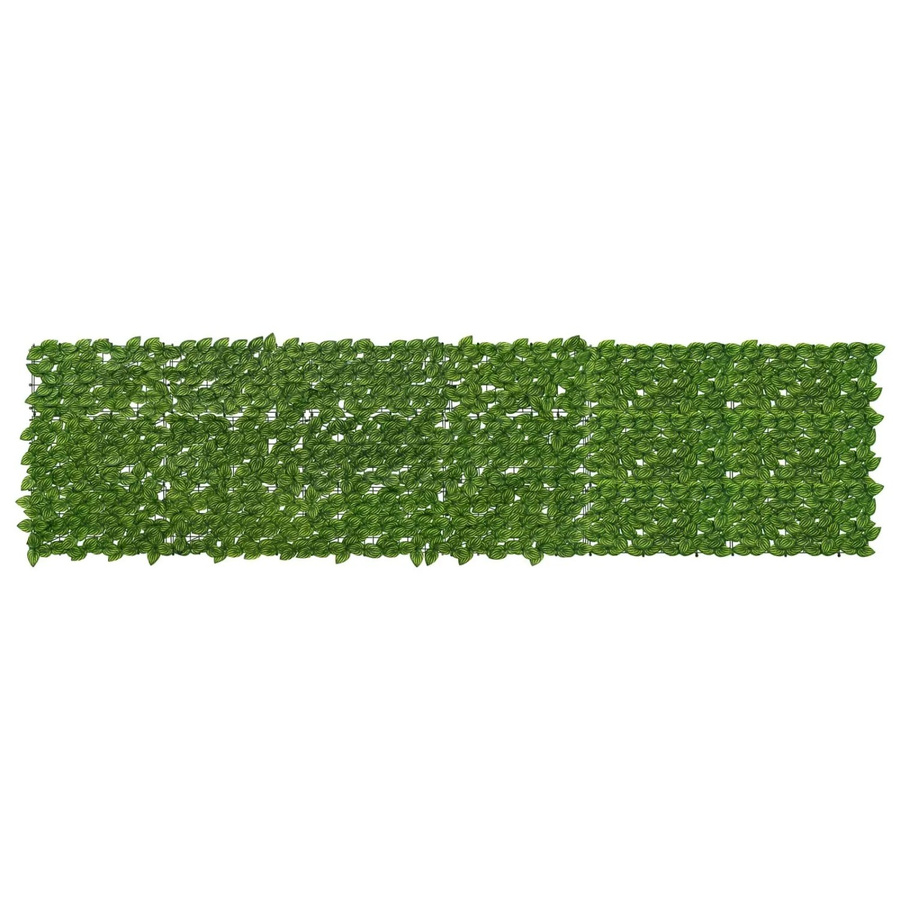 vidaXL Balkonsichtschutz als künstliche Hecke in Grün und Gelb, Breite: 300 cm, Höhe: 75 cm - Bild 2
