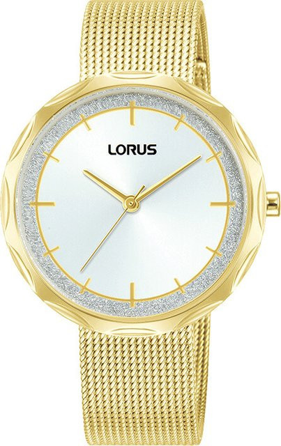 Lorus Damenuhr, Quarz, Edelstahl, Gold, 36 mm, 5 ATM - Bild 1