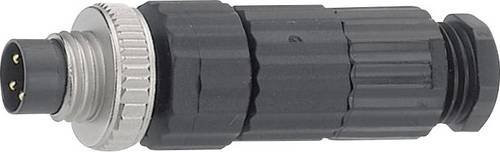 Hirschmann 933 407-100-100 Leitungsstecker Schwarz ELST 4008V gerade 100 Stück - Bild 1