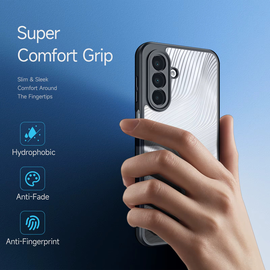 DUX DUCIS stoßfeste Handyhülle für Samsung Galaxy A07 4G A17 A27 A37 A57 5G F17 transparent mit fließenden Linien - Bild 2