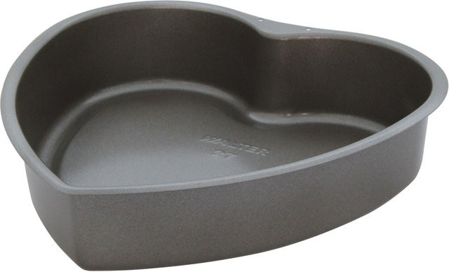 Schneider Walter Herzform Bundtbackform aus Keramik in Grau mit 3300 ml und Ø 27 cm - Bild 1