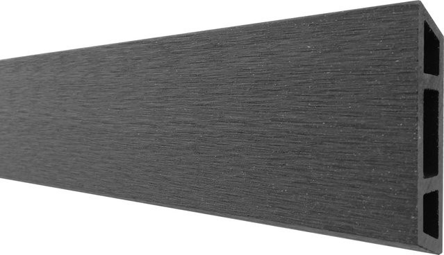 GartenLand Rhombus WPC Zaun Set Stockholm Anthrazit 20 cm - Bild 1