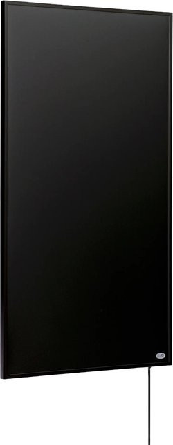 Könighaus Infrarotheizung Black Edition 800 W Schwarz mit Kabelausgang Hoch Rechts - Bild 1