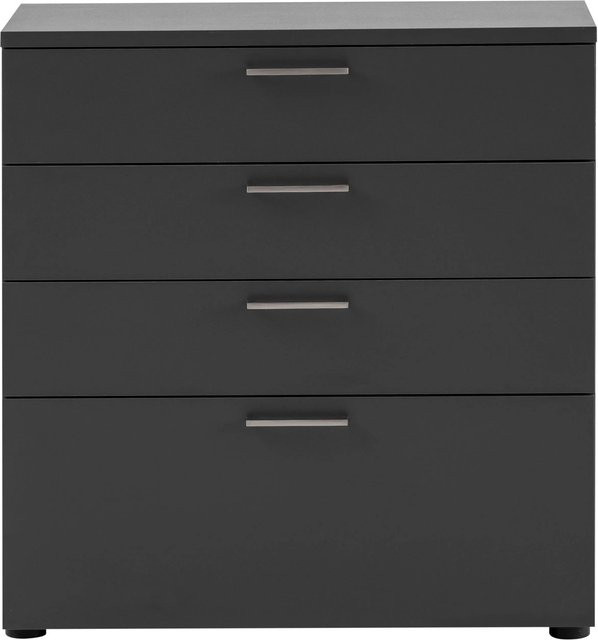 Schildmeyer Unterschrank Kommode Serie 1500 Anthrazit B/T/H: 84,1 x 41,0 x 80,2 cm - Bild 1