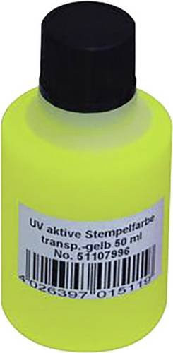 Eurolite UV-Stempelfarbe Gelb 50 ml - Bild 1