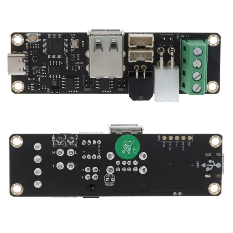 BIGTREETECH U2C Modul für Raspberry Pi mit CAN Bus Verbindung und USB-C Port in Schwarz für Voron Drucker - Bild 1