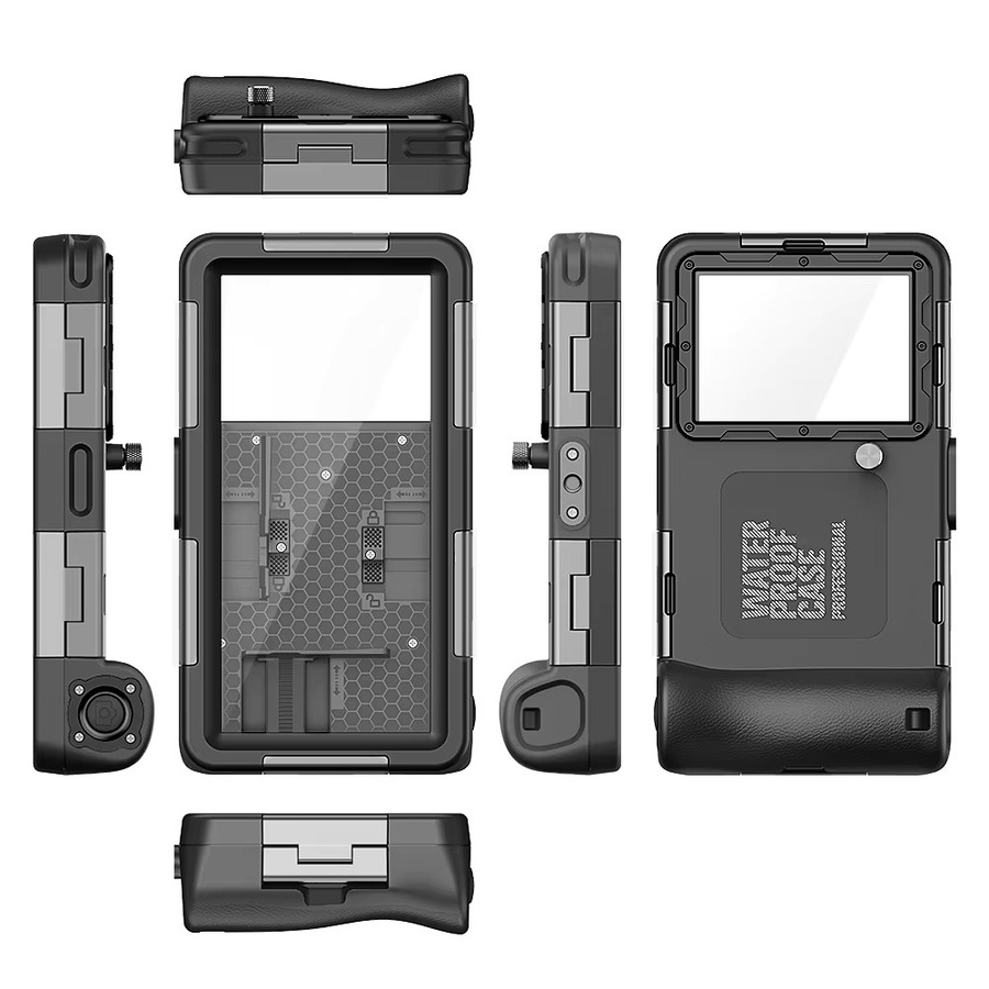 Shellbox Professionelle Wasserdichte Handyhülle IP68 Mehrfarbig für Unterwasser-Fotografie bis 15m Tiefe - Bild 2