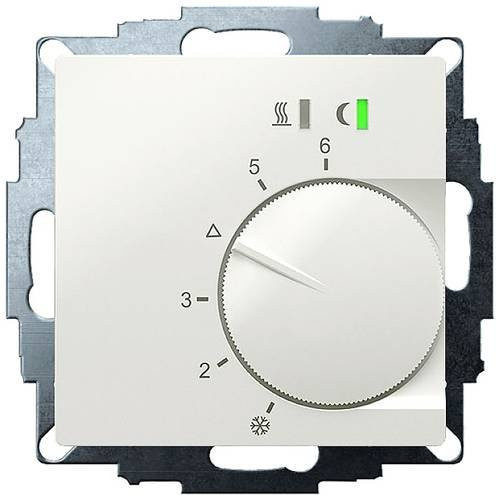Eberle UTE 2500 Raumthermostat Unterputz für Heizen und Kühlen in Weiß mit Display - Bild 1