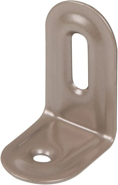 GAH Alberts Duravis Verstellwinkel aus Stahl in Perlbeige mit Duplexbeschichtung B/H/T: 28 x 40 x 22 mm - Bild 1