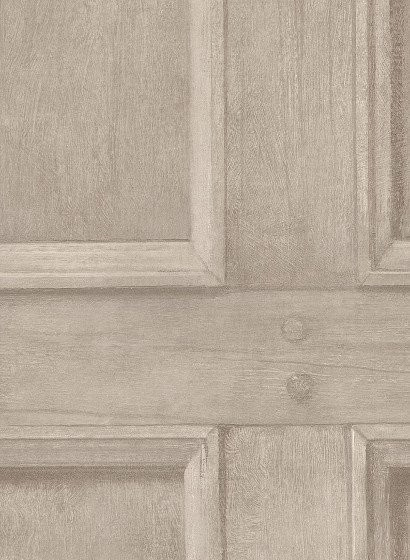 Andrew Martin Carta da parati Regent Linen in Grigio - Bild 1