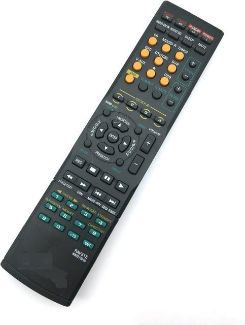 Fernbedienung für Yamaha AV-Audio-Receiver in Grau, passend für HTR-6230, HTR-6130, RX-V430, RX-V1500, RX-V640 und RX-V620 - Bild 1