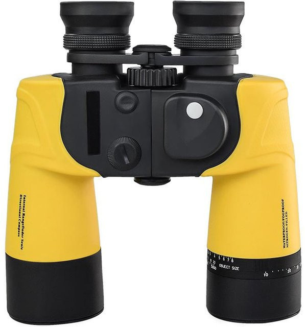 Binchi Outdoor Equipment Nachtsichtteleskop in Gelb mit Kompass, Infrarot-Entfernungsmessung und wasserdichtem, stickstoffgefülltem Gehäuse - Bild 1