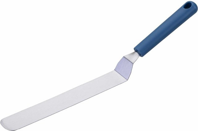 Fackelmann Winkelpalette Essential aus Edelstahl und Kunststoff, blau - Bild 1