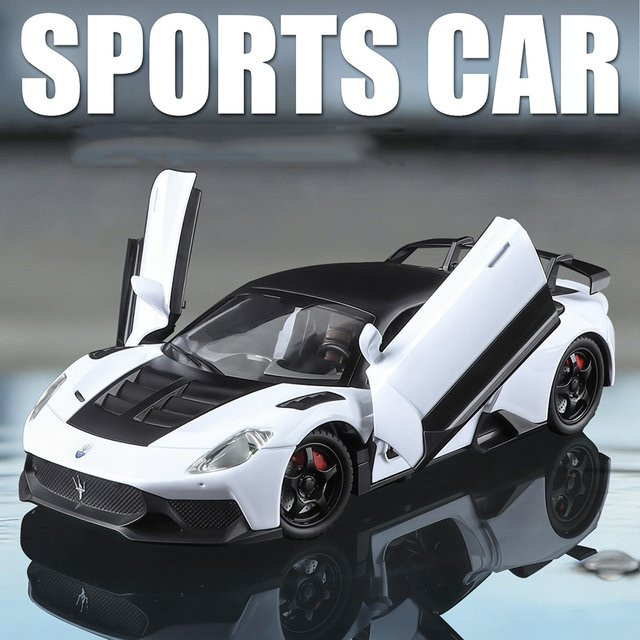 RMZ city GT2 Revuelto Modellauto, 1:24, mit Sound und Licht, Weiß - Bild 1